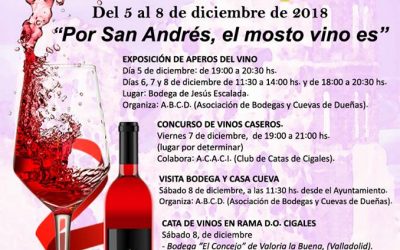 «Por San Andrés, el mosto vino es»