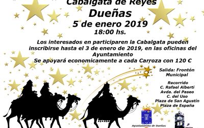 5 de enero de 2019: Cabalgata de Reyes.