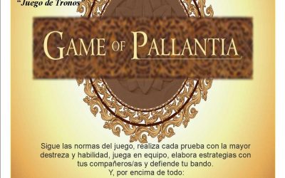Del 5 de julio al 14 de agosto: INSCRIPCIONES GAME OF PALLANTIA