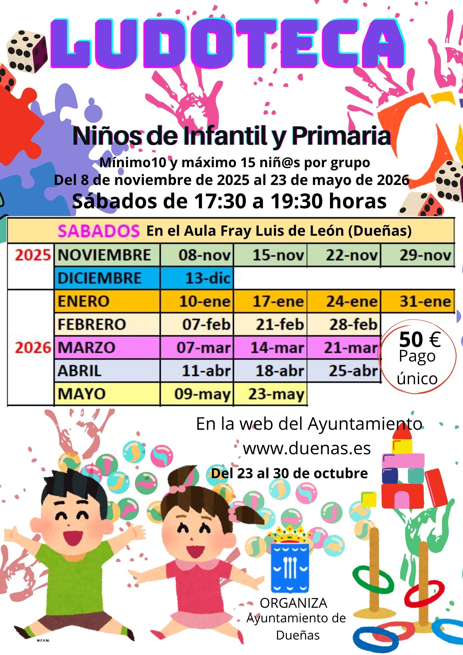 LUDOTECA DUEÑAS 2025/2026